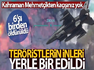 Pençe Şimşek operasyon bölgesinde 6 PKK'lı terörist daha etkisiz