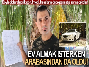 Ev alma hayali ile çıktığı yolda otomobilinden de oldu