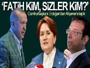 Cumhurbaşkanı Erdoğan'dan 'Fatih' tepkisi