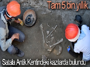 Satala Antik Kentindeki kazılarda 5 bin yıllık bulgulara rastlandı