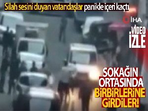 Esenler'de sokak arasında silahlı kavga