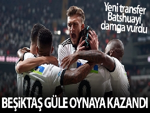 Beşiktaş güle oynaya kazandı