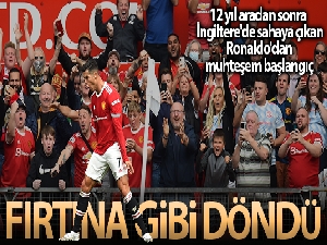 Ronaldo'dan muhteşem başlangıç