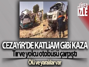 Cezayir'de katliam gibi kaza: 18 ölü