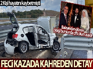 Feci kazada kahreden detay