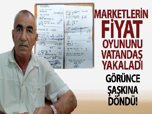 Marketlerin fiyat oyununu, vatandaş yakaladı