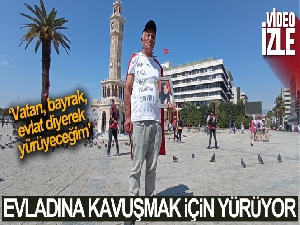 742 gündür evlat nöbeti tutan baba Ankara'ya yürüyüşe geçti