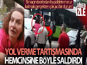 Kadın sürücü, trafikte tartıştığı hemcinsine dehşeti yaşattı