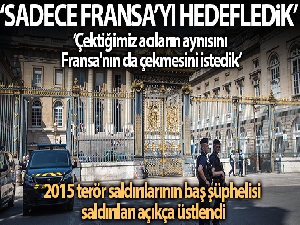 Fransa'daki 2015 terör saldırılarının baş şüphelisi Abdeslam saldırıları açıkça üstlendi
