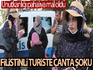 Filistinli turistlerin unutkanlıkları pahalıya mal oldu