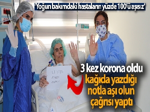 3 kez koronaya yakalandı yoğun bakımdan aşı olun çağrısı yaptı