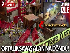 Pendik'te düğün çıkışı ortalık savaş alanına döndü: 1'i ağır 6 yaralı