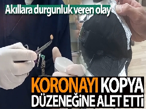 Akıllara durgunluk veren kopya düzeneği