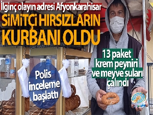 Yok artık dedirtecek hırsızlık olayı, simitçiyi de soydular