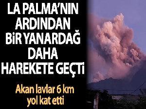 Guatemala'daki Fuego Yanardağı faaliyete geçti
