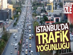 İstanbul'da haftanın son iş gününde trafik yoğunluğu erken başladı