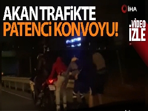 Patenci gençlerin tehlikeli yolcuğu kamerada