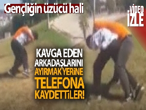 Sokağı ringe çevirdiler!