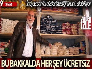 Bu bakkalda her şey ücretsiz