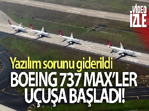 Sivil Havacılık Genel Müdürlüğü MAX'lerin uçuşuna onay verdi