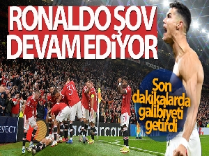 Manchester United, Ronaldo ile güldü