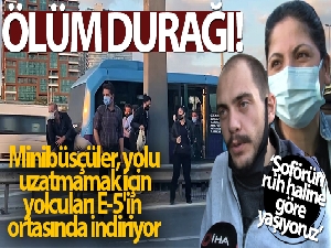 Kadıköy'de minibüsçülerin ‘ölüm durağı' tehlike saçıyor