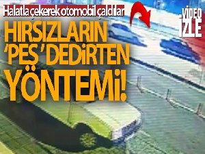 Hırsızların yöntemi 'pes' dedirtti