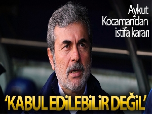 Aykut Kocaman: 'İstifa kararımı yönetime ileteceğim'