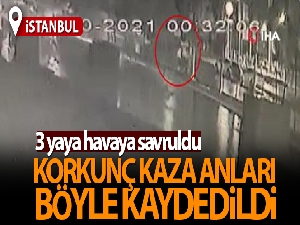 Gaziosmanpaşa'da 3 kişinin öldüğü feci kaza kamerada