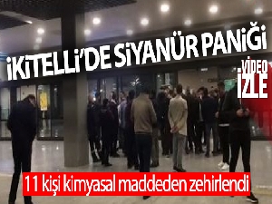 İkitelli'de sanayi sitesinde 11 kişi kimyasal maddeden zehirlendi