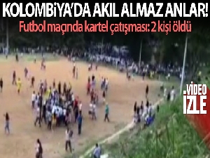 Futbol maçının ortasında kartel çatışması: 2 ölü, 2 yaralı