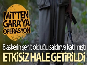 8 askerin şehit olduğu saldırıya katılmıştı! PKK'lı terörist Özcan Yıldız etkisiz hale getirildi