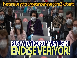 Rusya'da günlük Covid-19 ölümleri ilk kez 900'ü aştı