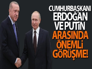 Cumhurbaşkanı Erdoğan, Putin ile görüştü