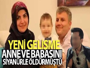 Anne ve babasını siyanürle öldüren sanığa indirim yok