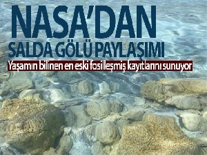 NASA'dan Salda Gölü paylaşımı