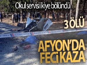 Afyonkarahisar'da feci kaza! 5 ölü