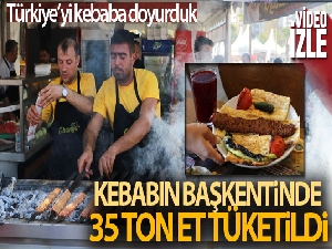 Adana'da 3 günde 35 ton et tüketildi