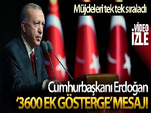 Cumhurbaşkanı Erdoğan, Beştepe'deki açılış töreninde konuştu