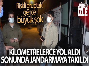 Kilometrelerce yol aldı, Kırıkkale'de jandarmaya takıldı: Riskli gruptaki gence 4 bin 50 lira ceza