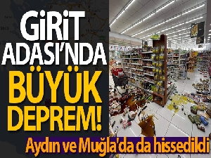 Yunanistan'ın Girit Adası'nda 6.3 büyüklüğünde deprem
