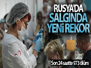Rusya'da salgında yeni rekor