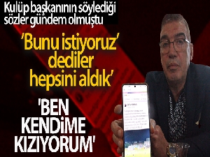 Tarsus İdman Yurdu Başkanı Şahin Kırbıyık: 'Forması terlemeden sahadan çıkanları gördüm'