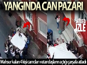 Esenler'de yangında can pazarı