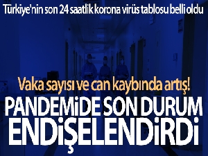Son 24 saatte korona virüsten 237 kişi hayatını kaybetti