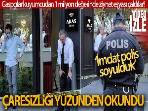 Nişantaşı'nda kuyumcuda silahlı soygun: 1 milyon liralık ziynet eşyası çaldılar