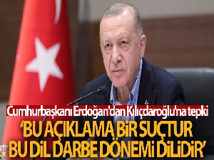 Cumhurbaşkanı Erdoğan: 'Bu açıklama CHP zihniyetinin vesayet zihniyeti olduğunun açık bir itirafıdır'