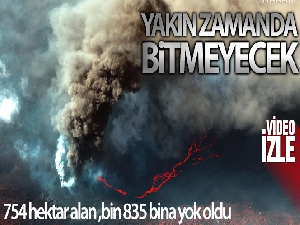 La Palma'daki yanardağ faaliyetlerinin yakın zamanda bitmesi beklenmiyor