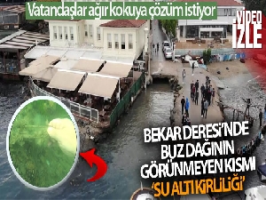 Bekar Deresi'nde buz dağının görünmeyen kısmı: su altı kirliliği
