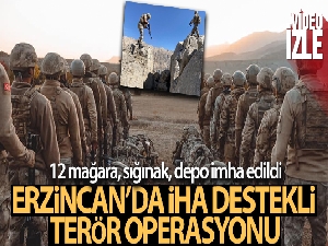 Erzincan'da terör operasyonu